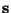$\bf {s}$