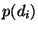 $p(d_i)$